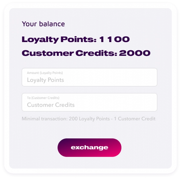 Loyalty Scheme