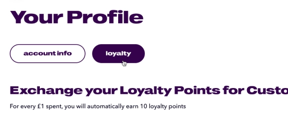 Loyalty Scheme